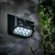 Mozgásérzékelős szolár lámpa - 14 x 6,5 x 10 cm - 8 x SMD LED