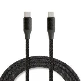   Adatkábel - Type-C / Type-C - mágneses - fekete - 1m - 3A - 60W