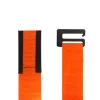 Bútorszállító heveder hátpánttal, csuklópánttal - 2800 x 45 x 1,2 mm - 2 személy részére