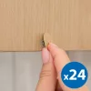 Csavartakaró szett - 13 mm - tölgy - 24 db / csomag