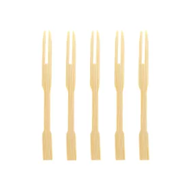 Bambusz falatka pálcika - 9 cm - 50 db / csomag