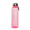 Sport kulacs - műanyag, átlátszó - 550 ml - 3 színben