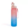 Sport kulacs - 750 ml - opálos - kék-lila színátmenetes