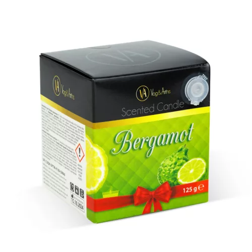 Illatgyertya - bergamott - 125 g