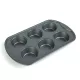 Baker’s Secret Classic Line 6 darabos muffin sütőforma - 31,3 x 18,6 x 3,6 cm