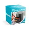 Olaj nélküli fritőz - 220-240 V - 1450W - 5 L - érintőgombos