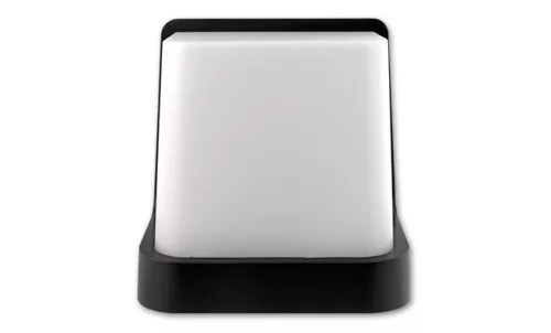 MasterLED Corgi 170x170x146 fekete oldalfali lámpa E27-es foglalattal