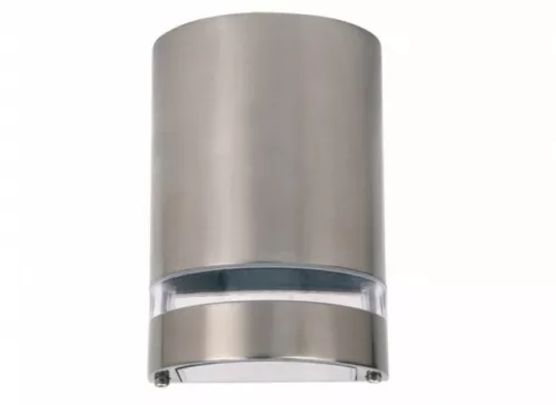 Strühm Gardenya 160x110 mm matt króm ívelt oldalfali lámpa GU10-es foglalattal