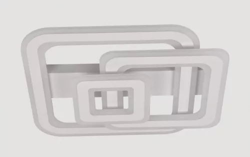 Lucero Marshall 140 W-os 50 cm átmérőjű fehér LED távirányítós és mobil applikációval vezérelhető mennyezeti lámpa