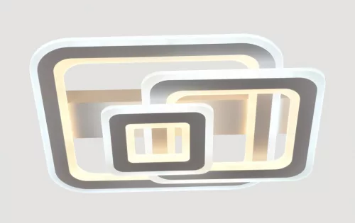 Lucero Marshall 140 W-os 50 cm átmérőjű fehér LED távirányítós és mobil applikációval vezérelhető mennyezeti lámpa