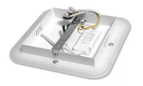 MasterLED Galaxis Falcon 35 W-os 24x24x5 cm fekete-fehér LED távirányítós mennyezeti lámpa