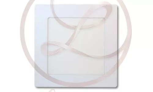 MasterLED Proma 6 W-os falon kívüli meleg fehér négyzet alakú LED-es mennyezetlámpa