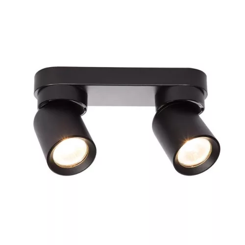 MasterLED Timo GU10 foglalatú 2-es fekete mennyezeti lámpa