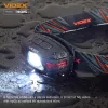 Videx LED Fejlámpa natúrfehér újratölthető akkumulátorral H015