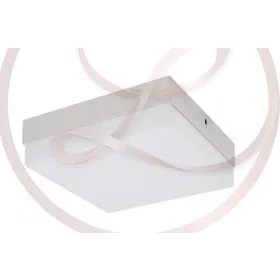   Strühm Robin 18 W-os falon kívüli natúr fehér fehér színű négyzet alakú LED-es mennyezetlámpa