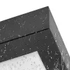 MasterLED Solen 270x270 mm négyzet alakú fekete mennyezeti lámpa 2xE27 foglalattal