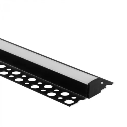 Ecolight hidegburkolatba építhető, fekete, 12mm széles, 2 méteres szál