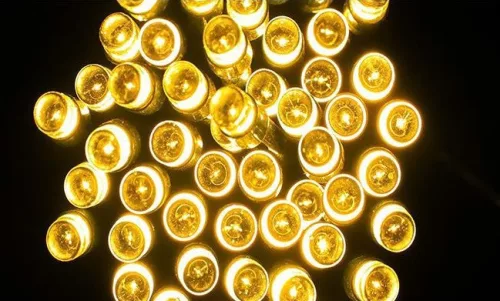 MasterLED Girlanda napelemes 100 LED-es 11 9 m hosszúságú fényfüzér