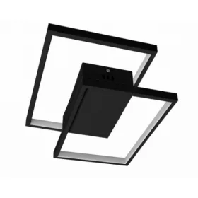   MasterLED Galaxis Polaris 45 W-os 42x30 cm fekete LED távirányítós mennyezeti lámpa