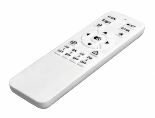 MasterLED Galaxis Polaris 45 W-os 42x30 cm fekete LED távirányítós mennyezeti lámpa