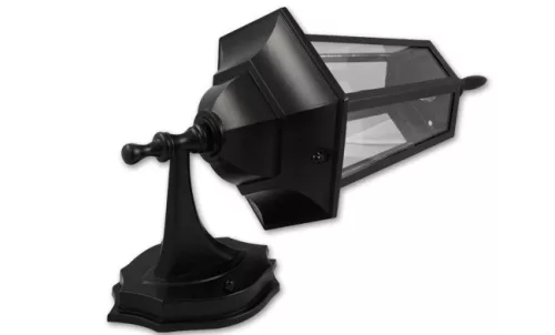 MasterLED Victoria fekete kültéri lefelé lógó oldalfali lámpa E27-es foglalattal