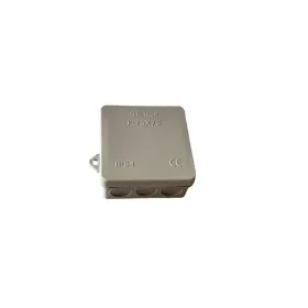   ALK-TECH szürke színű kötődoboz 75x75 mm-es méretű IP54-es védettségű