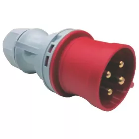 Ipari lengő csatlakozó dugó 4X32A 380-415V IP44