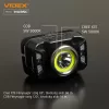 Videx LED Fejlámpa natúrfehér újratölthető akkumulátorral H035C