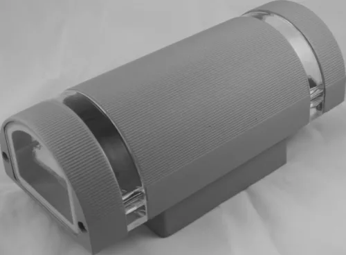 MasterLED Hana Kerti oldalfalra helyezhető szürke színű lámpa GU10-es foglalattal