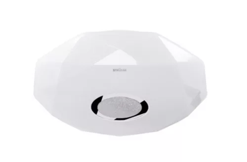 Strühm Iryna 48 W-os ø500 mm szabályozható színhőmérsékletű mennyezeti lámpa IP44-es védettségű