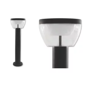   MasterLED Merida 9 W-os natúr fehér 50 cm magas fekete állólámpa