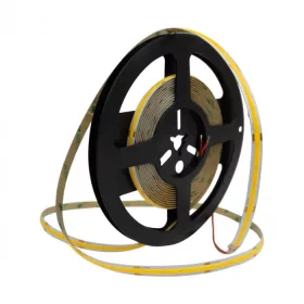   EcoLight COB led szalag 3000K, 990 lm/méter, 9 W/méter, 24V, IP20, 5m / tekercs