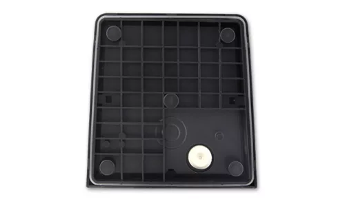 MasterLED Corgi 12 W-os 170x170x146cm-es natúr fehér fekete oldalfali lámpa mozgásérzékelős