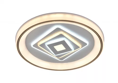 Lucero Emerencia 110 W-os 50 cm átmérőjű fehér LED távirányítós és mobil applikációval vezérelhető mennyezeti lámpa