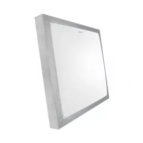   Strühm Alex 18 W-os 320x320 mm négyzet alakú natúr fehér mennyezeti lámpa IP44-es védettségű