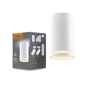   Videx Carmelo fehér mennyezeti lámpa keret GU10-es foglalattal