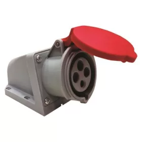 Ipari rögzíthető dugaljzat 4X32A 380-415V IP44