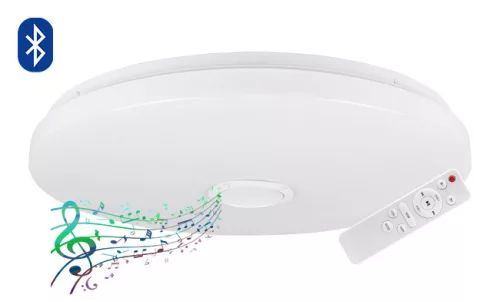 MasterLED Erik 72 W-os 490 mm fehér RGBW LED távirányítós mennyezeti lámpa