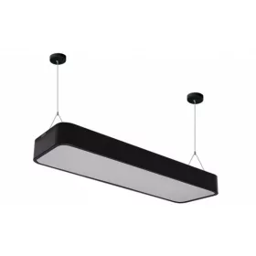   Strühm Flara 24 W-os natúr fehér fekete függesztett lámpa