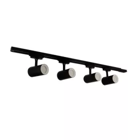   Strühm Luter fekete 4-es mennyezeti lámpa GU10-es foglalattal