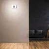Videx Vika 15 W-os 190x190 mm négyzet alakú natúr fehér fehér mennyezeti lámpa IP65-ös védettségű