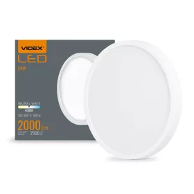   VIDEX-DOWNLIGHT-LED-DLRS-24W LED Felületre szerelhető Mennyezeti lámpa