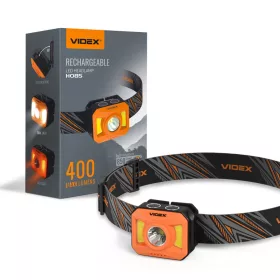   Videx LED Fejlámpa 5000K újratölthető akkumulátorral H085