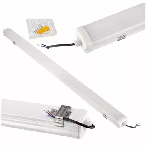 Berge LEO 50 W-os falon kívüli 120 cm-es por- és páramentes lámpa IP65 5000K 5000lm