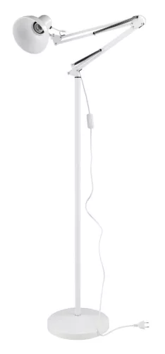 Berge Berlin 2in1 fehér színű asztali/állólámpa állítható magassággal 110-185 cm E27-es foglalattal
