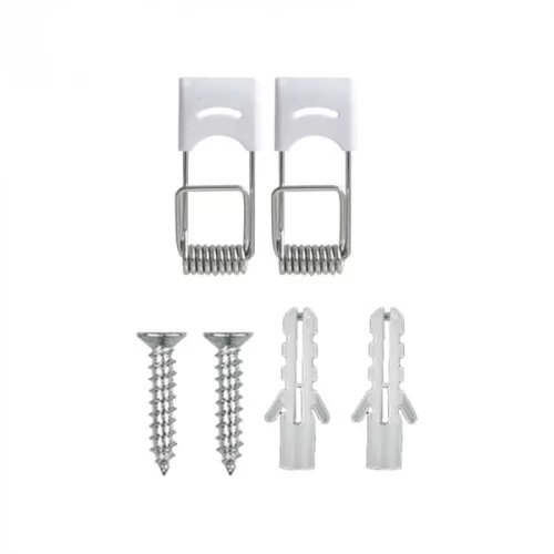 Ecolight 6W-os, négyzet alakú, CCT, fekete, süllyesztett és felületre szerelhető lámpa