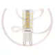 Strühm Bob G9 foglalatú 4 W-os SMD LED izzó hideg fehér