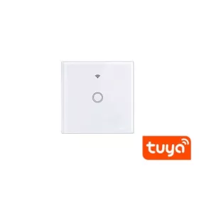   MasterLED Fehér üveg WIFI-s érintő villanykapcsoló(101+N)