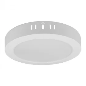   EcoLight 18W-os falon kívüli ledes mennyezetlámpa  natúr fehér kör alakú