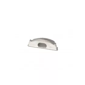 Ledprofiles ezüst színű végzáró LP105 aluprofilhoz